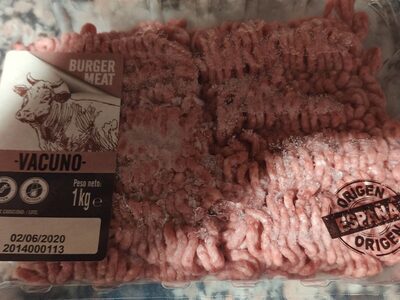 Burger meat de vacuno