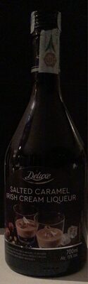 Salted caramel irish cream liqueur