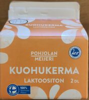 Laktoositon kuohukerma