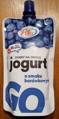 Blueberry yoghurt snack