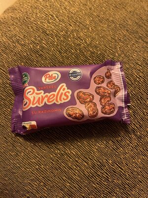 Varškės sūrelis su razinomis