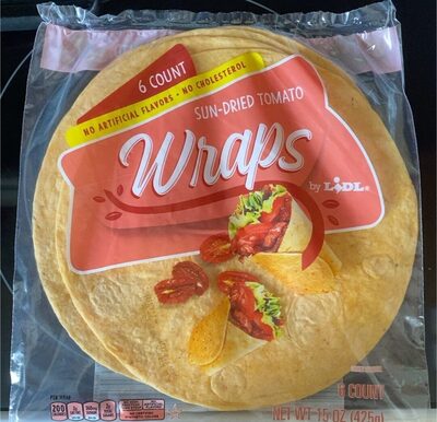 Sun Dried Tomato Wraps
