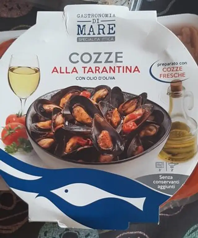 COZZE ALLA TARANTINA front packaging