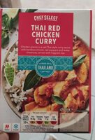 Thai red chicken curry