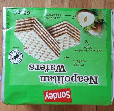 Neapolitan Wafers front packaging