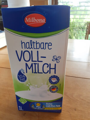 Voll-Milch front packaging
