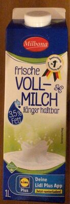 Frische Vollmilch, länger haltbar
