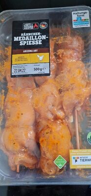 Hänchen Medaillon Spiesse