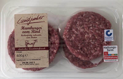 Hamburger vom Rind