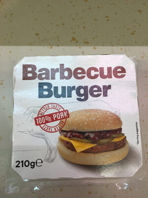 Barbecue Burger front packaging
