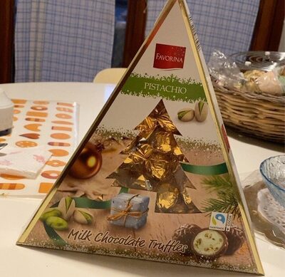 Milk Chocolate Truffles Pistachio