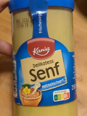 Delikatess Senf mittelscharf