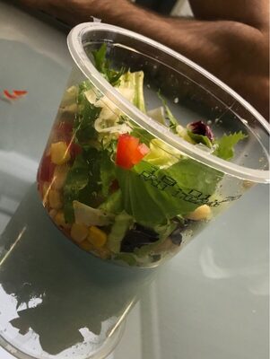 Snack salat front packaging