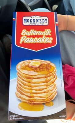 Butterwilk pancakes front packaging