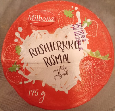 Milbona Rismål jordgubb