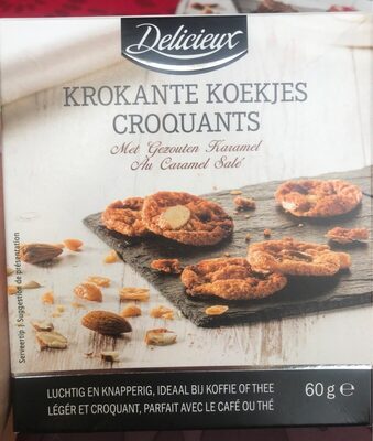 Croquants au caramel salé