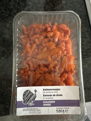 Kalkoenreepejs (wok)