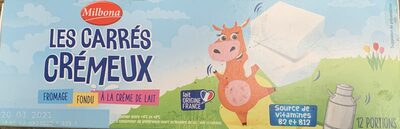 Les carrés crémeux