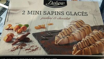Minis sapins glacés front packaging