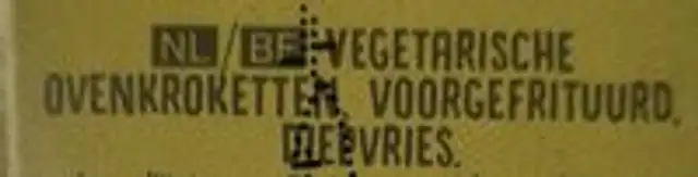 Croquetas vegetarianas