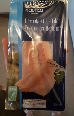 Gerookte forelfilet
