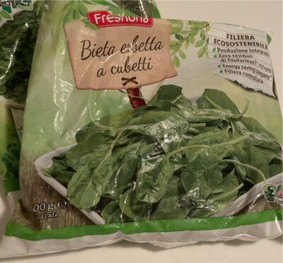 Bieta erbetta a cubetti front packaging