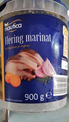 hering marinat cu legume și mărar