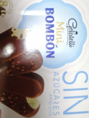 Mini bombón sin azúcares añadidos