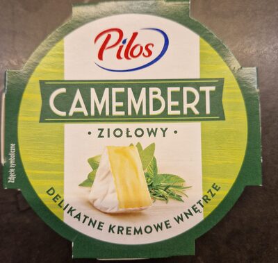 Camembert ziołowy front packaging