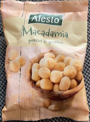 Macadamia geröstet und gesalzen