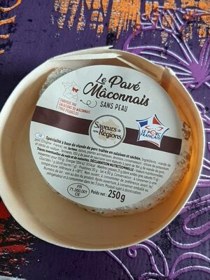 Le Pavé Mâconnais front packaging