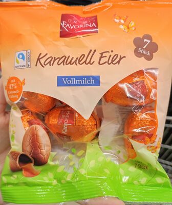 Karamell-Eier Vollmilch