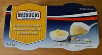 LIDL MCennedy Creme Dessert Bananen Vanille Geschmack