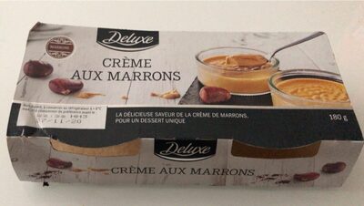 Crème de marrons