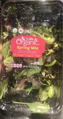 Organic spring mix