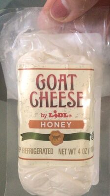 Goat cheese front packaging