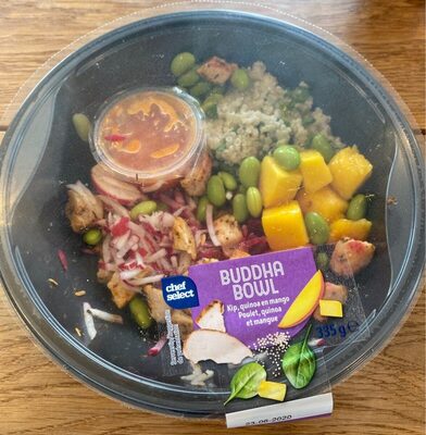 Bouddha Bowl Poulet, Quinoa et Mangue