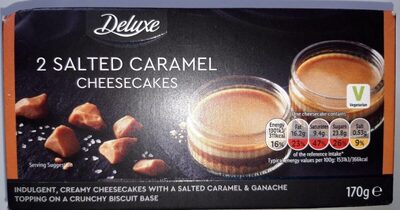 Cheesecakes caramel salé