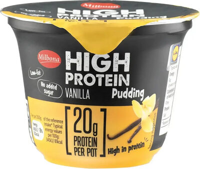High Protein Vanilla Flavour Pudding