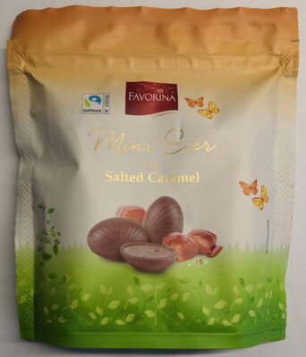 Mini Eier Typ Salted Caramel front packaging