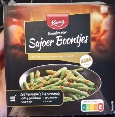 Kania Boemboe voor Sajoer Boontjes Ideale basis vo