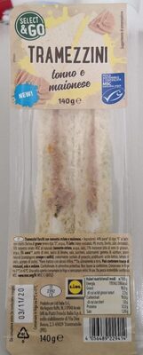 Tramezzini tonno e maionese
