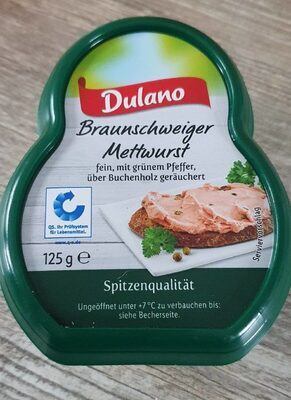 Braunschweiger Mettwurst front packaging