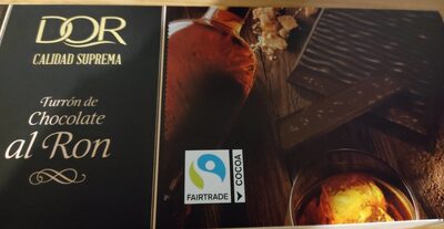 Turrón de chocolate al ron