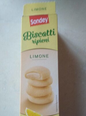 Biscotti ripieni with lemon flavour