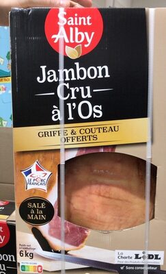 Jambon crus a l’os
