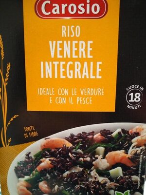 Riso venere integrale front packaging