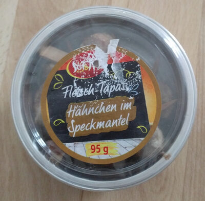 Fleisch-Tapas Hähnchen im Speckmantel
