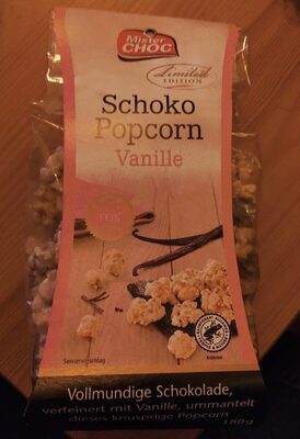 Schoko Popcorn Vanille front packaging