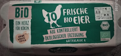 Bio Eier front packaging